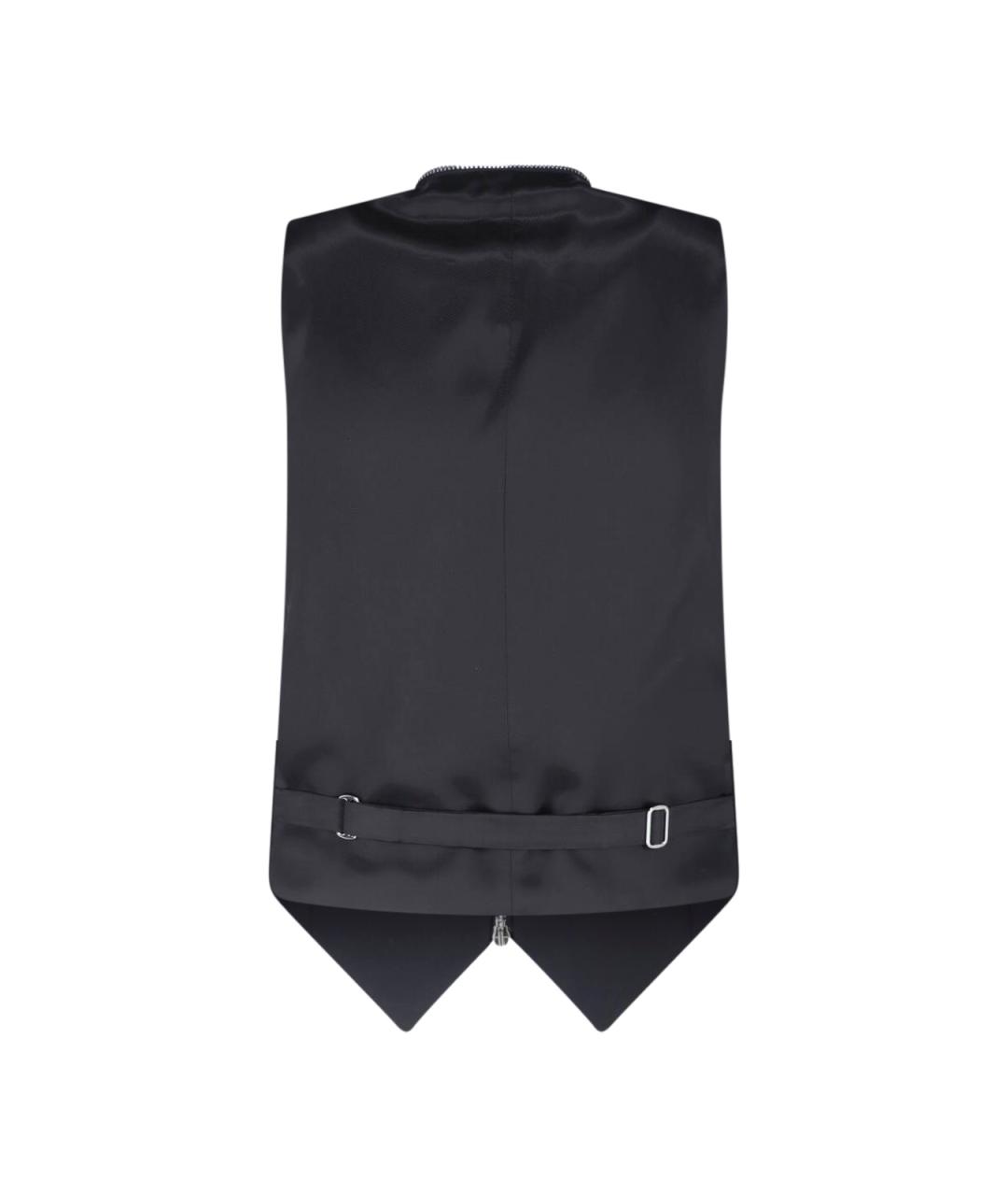 ALEXANDER WANG Черный шерстяной жилет, фото 2