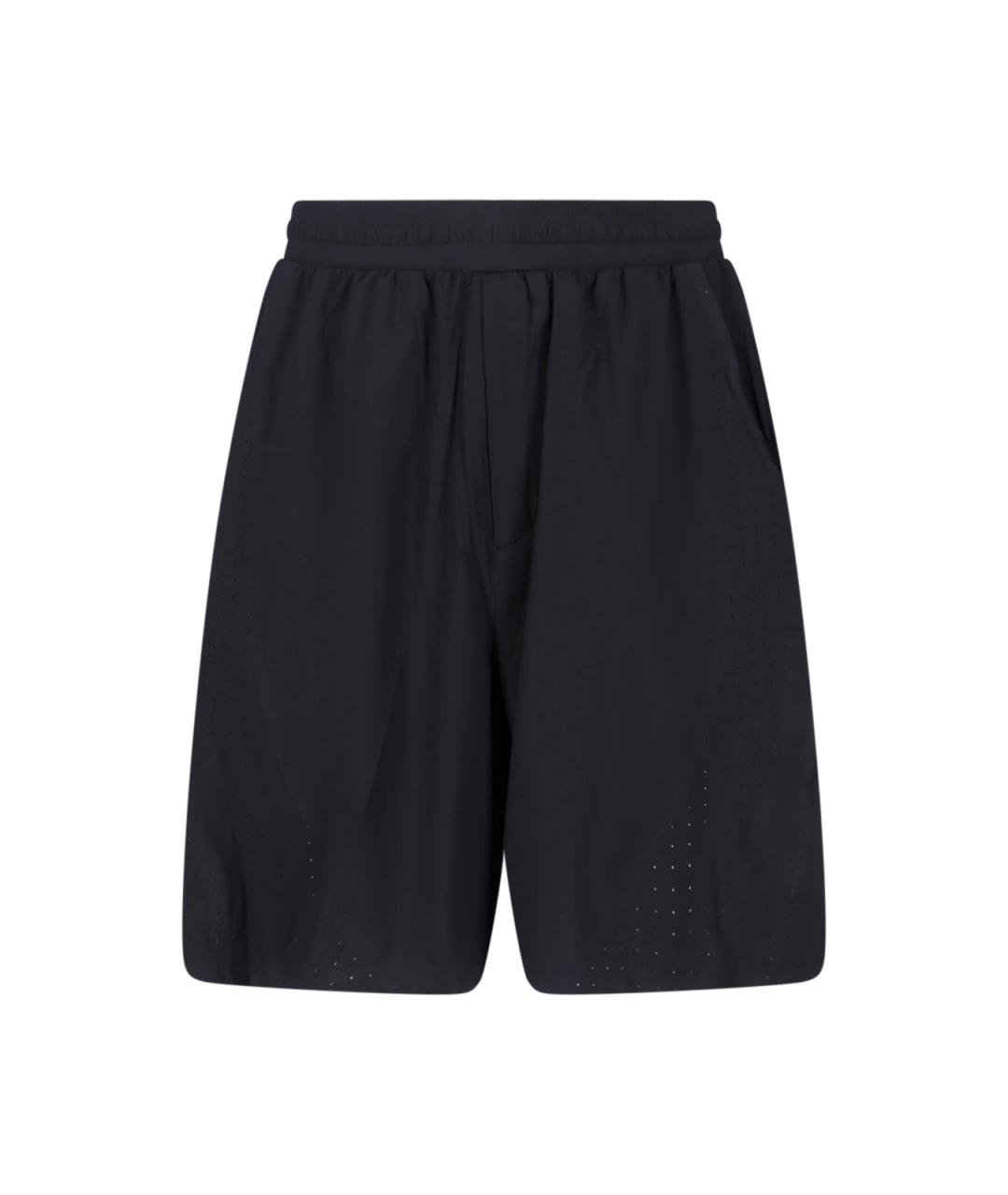 Y-3 Черные полиэстеровые шорты, фото 1