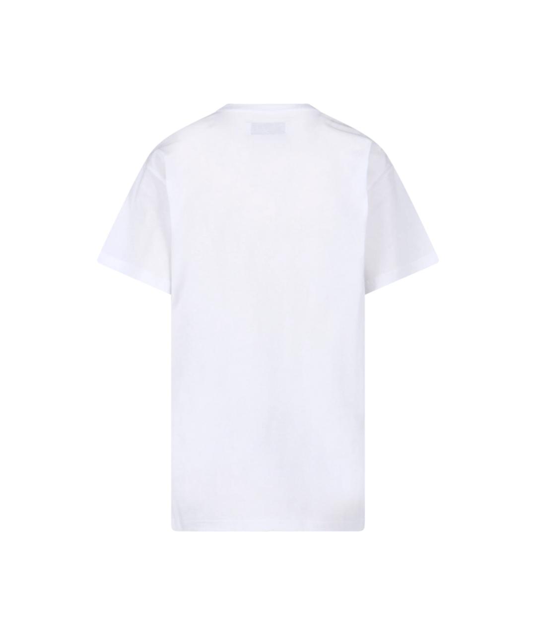 VIVIENNE WESTWOOD Белая хлопковая футболка, фото 2