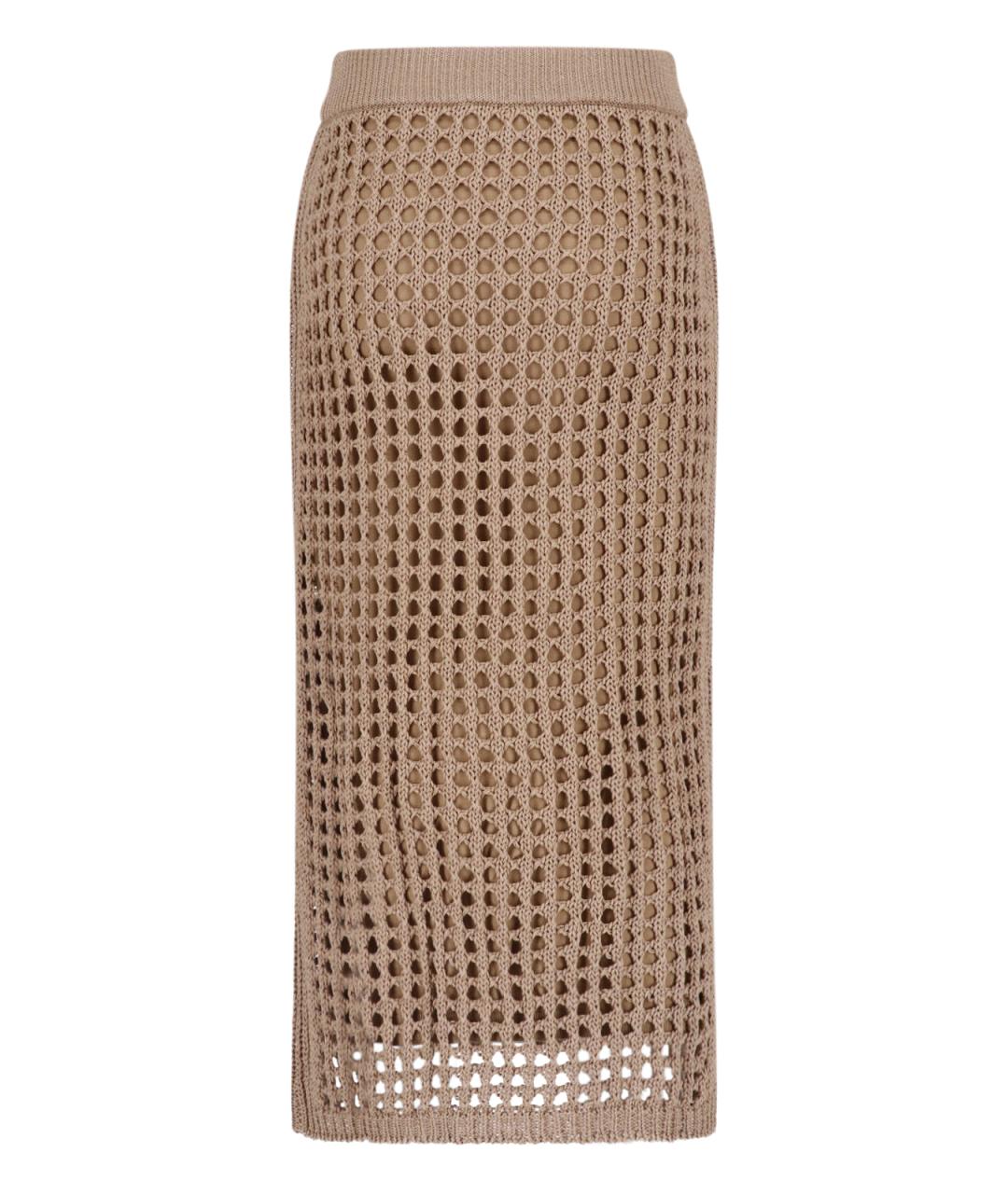 MAX MARA Хлопковая юбка макси, фото 2