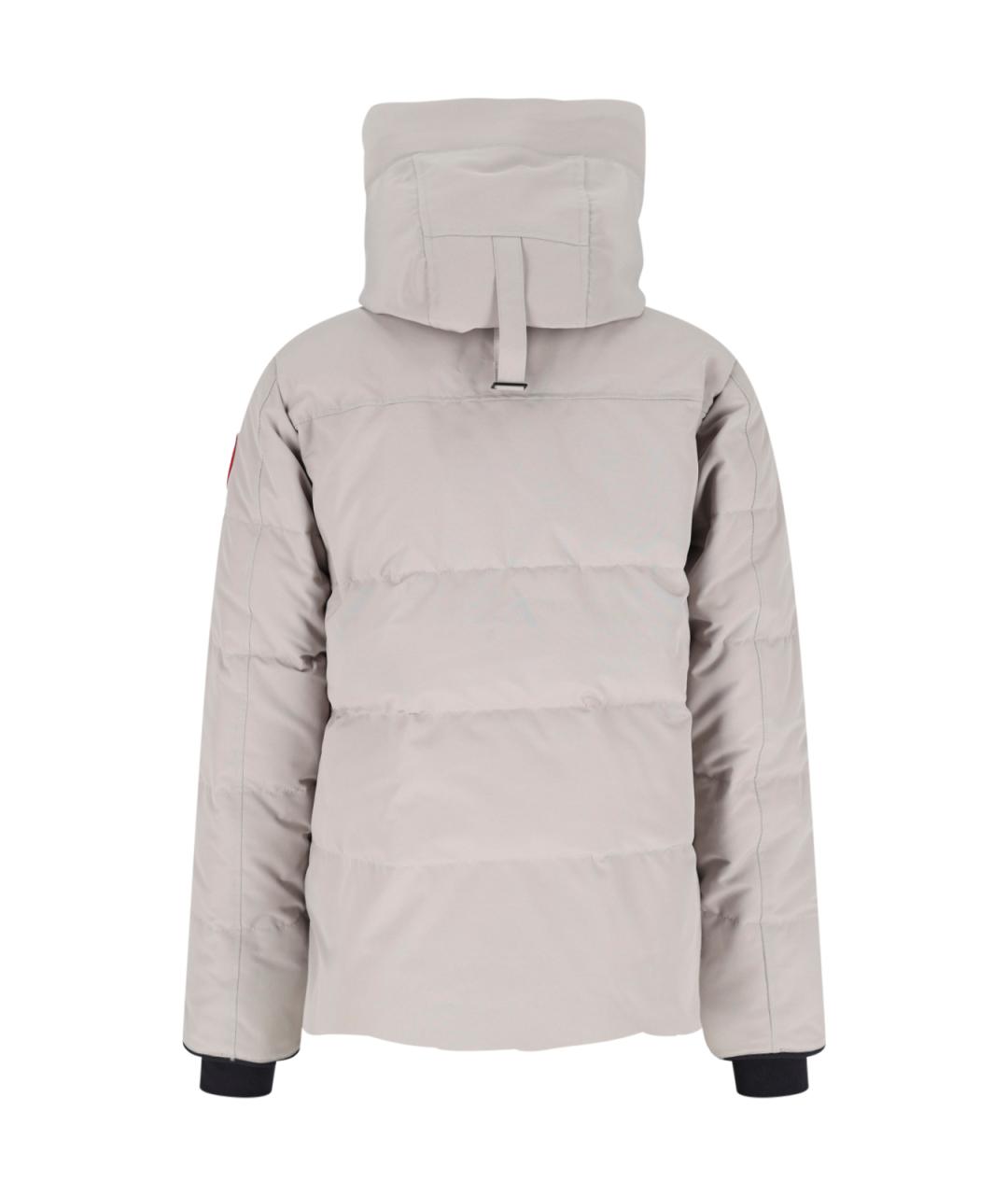 CANADA GOOSE Бежевая полиэстеровая куртка, фото 2