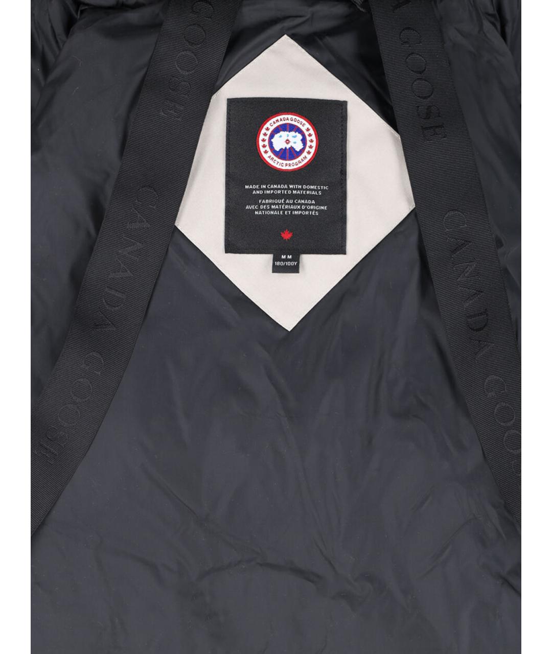 CANADA GOOSE Бежевая полиэстеровая куртка, фото 5