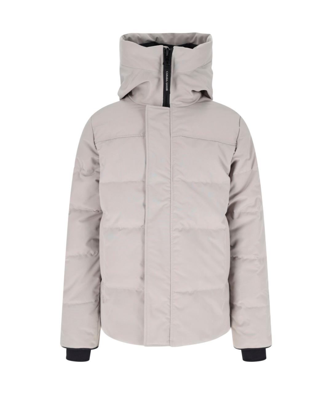 CANADA GOOSE Бежевая полиэстеровая куртка, фото 1