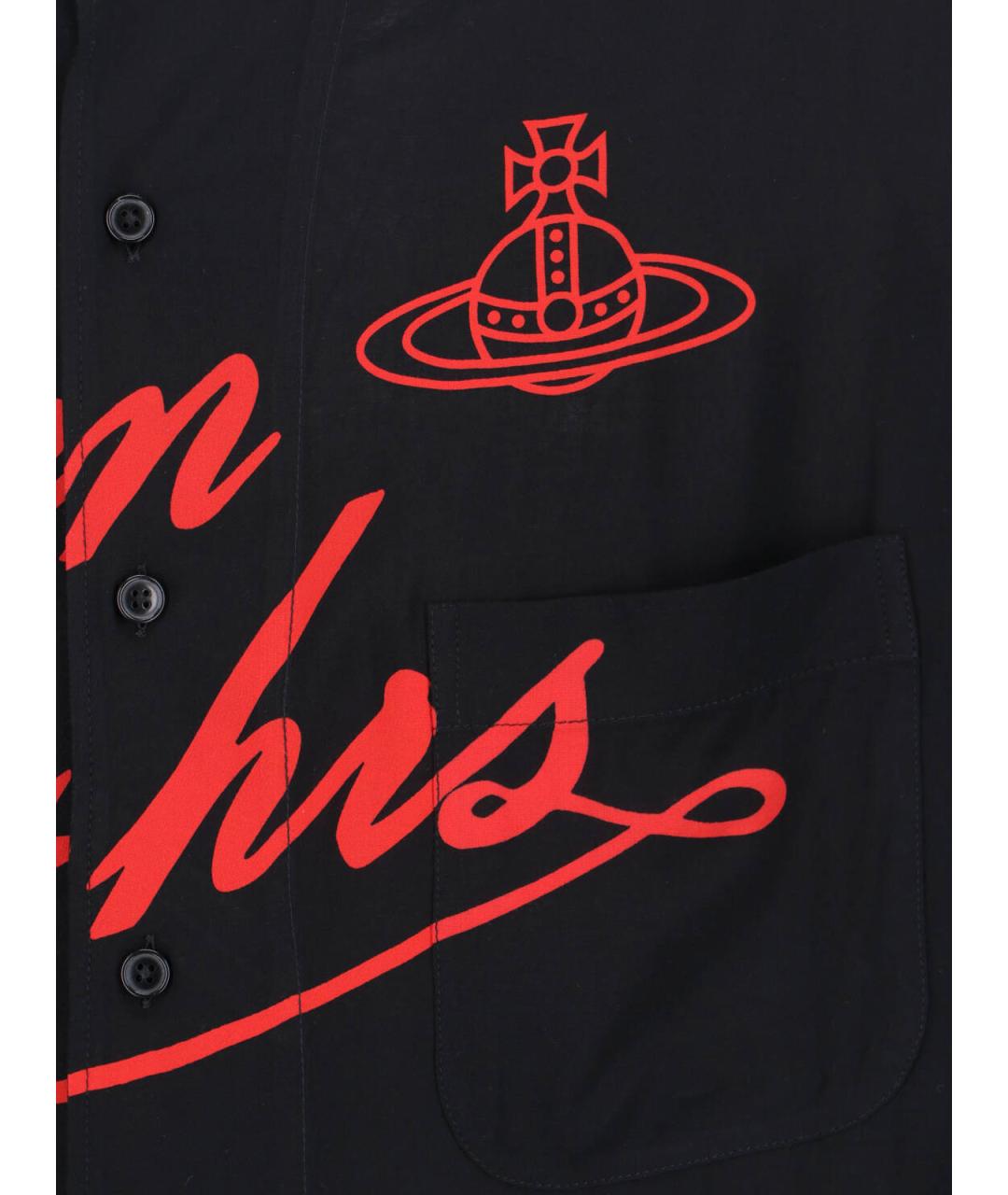 VIVIENNE WESTWOOD Черная кэжуал рубашка, фото 3