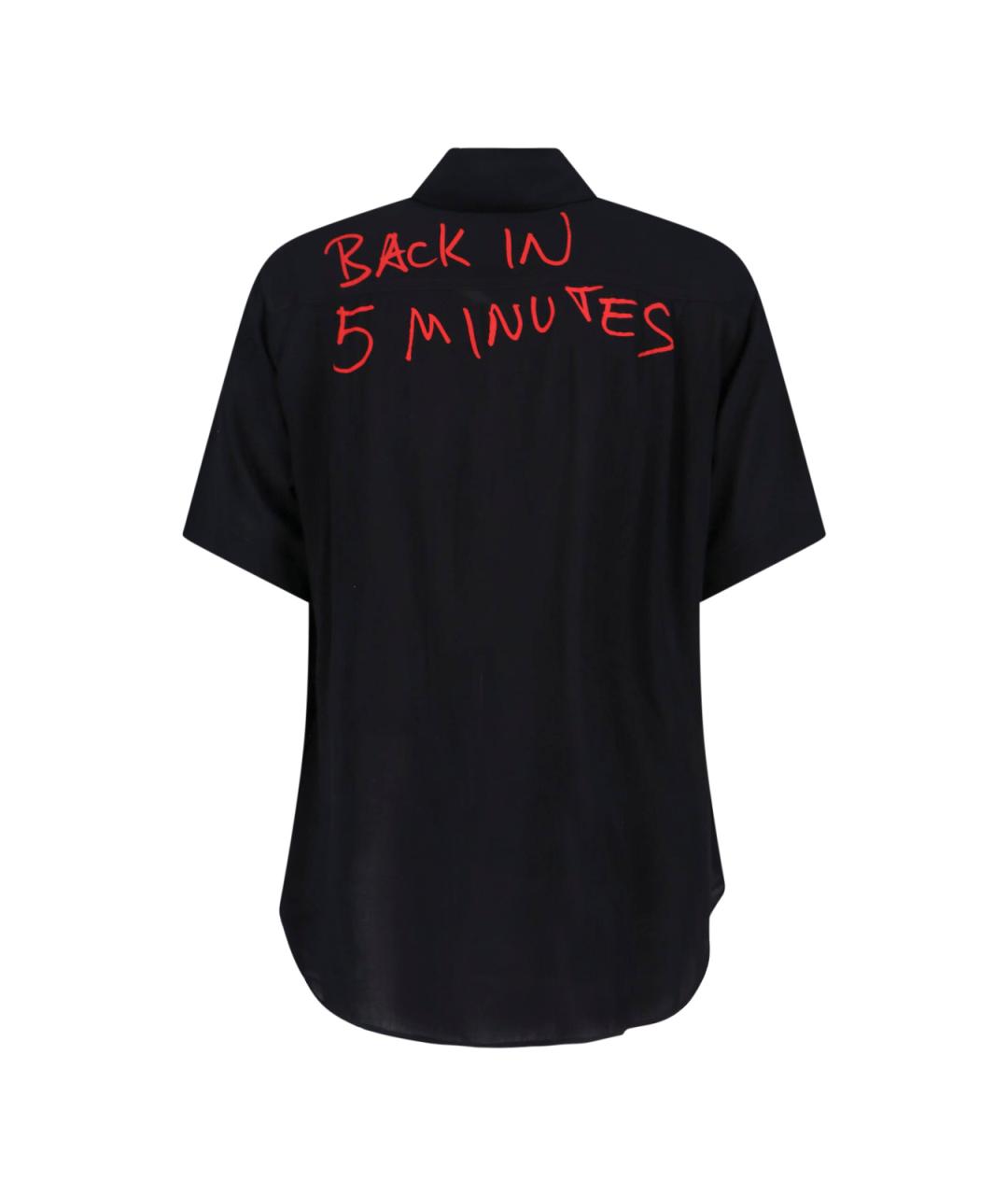 VIVIENNE WESTWOOD Черная кэжуал рубашка, фото 2