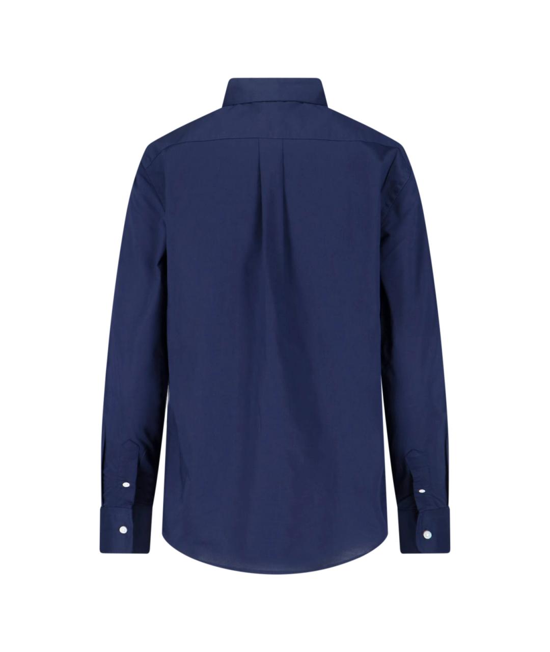 POLO RALPH LAUREN Синяя хлопковая рубашка, фото 2