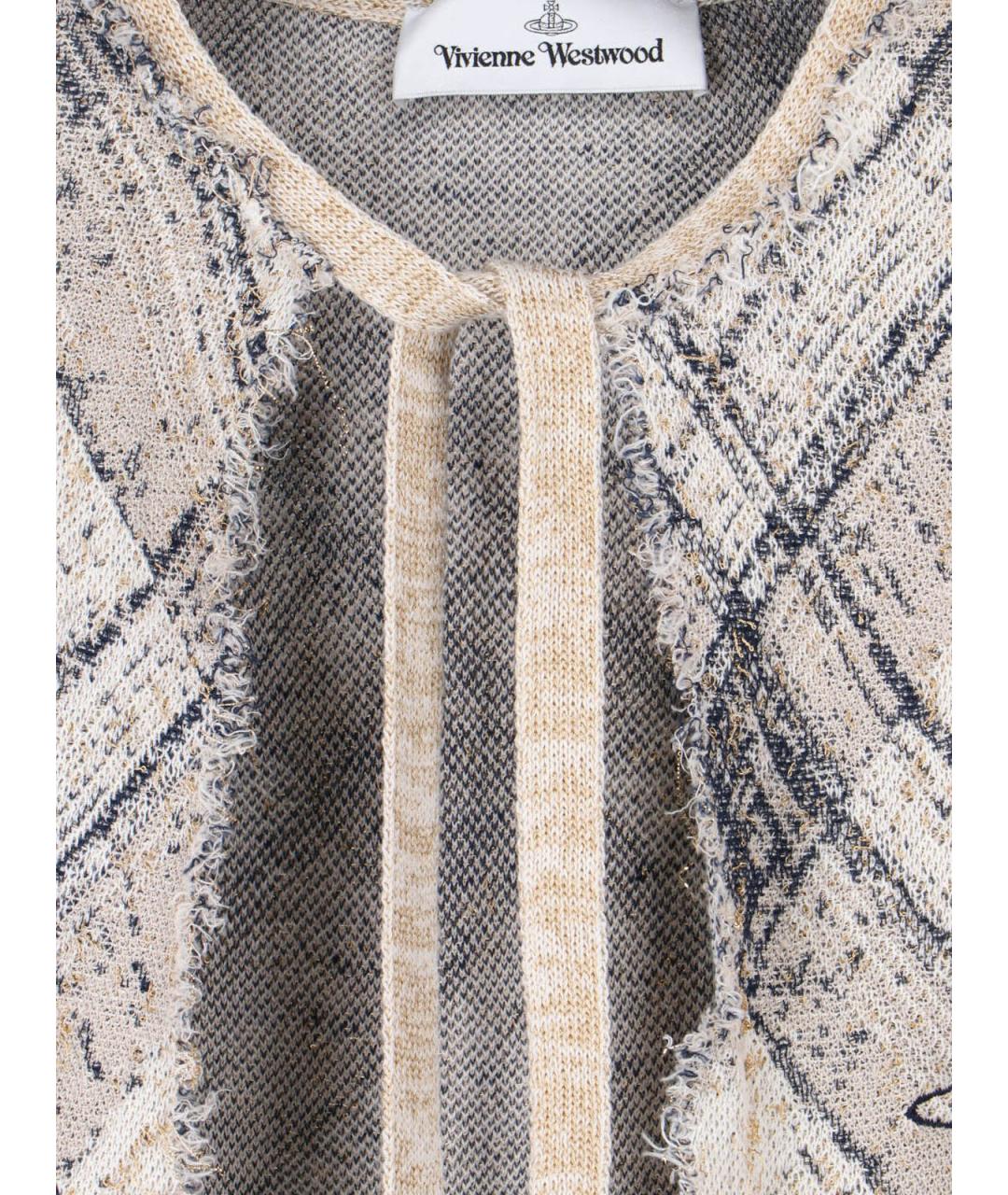 VIVIENNE WESTWOOD Мульти хлопковый кардиган, фото 3
