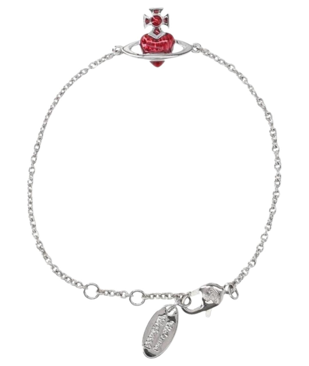 VIVIENNE WESTWOOD Серебрянный металлический браслет, фото 1