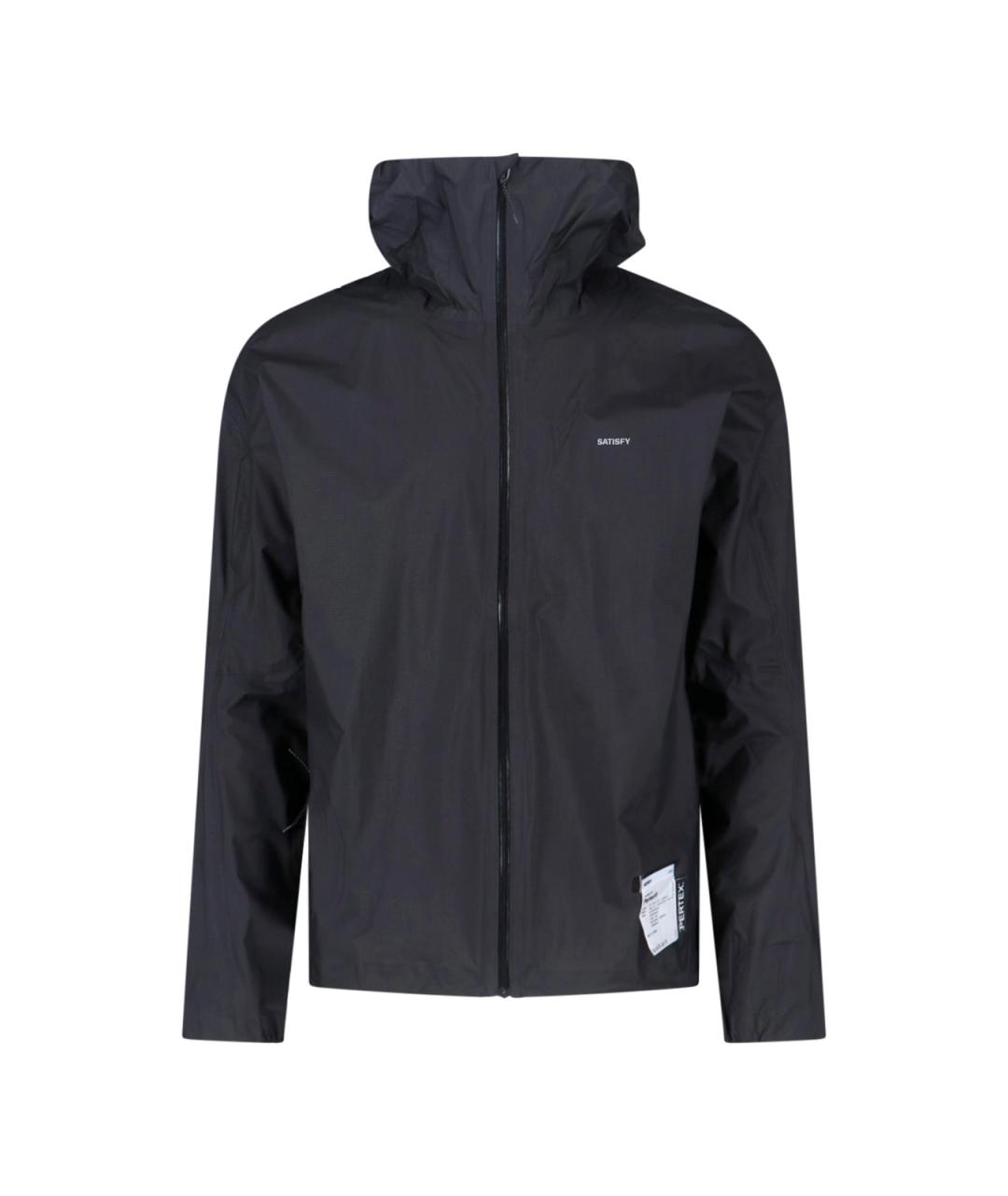 SATISFY Черная полиамидовая куртка, фото 1