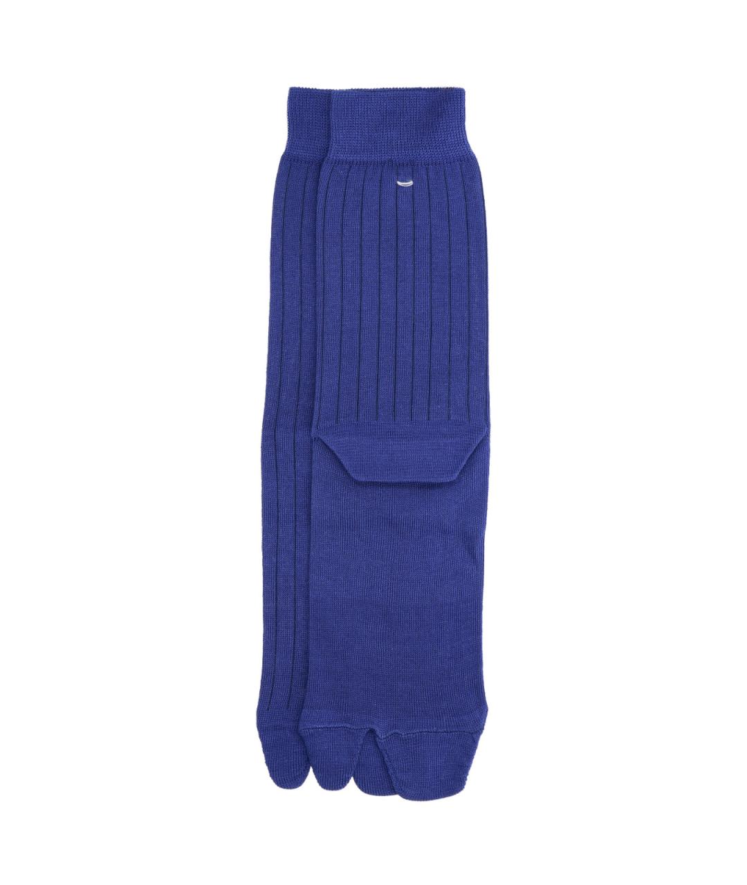 MAISON MARGIELA Синие носки, чулки и колготы, фото 2