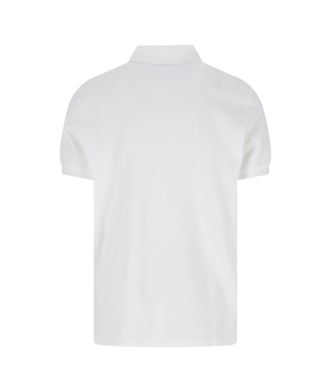 POLO RALPH LAUREN Белая хлопковая футболка, фото 2