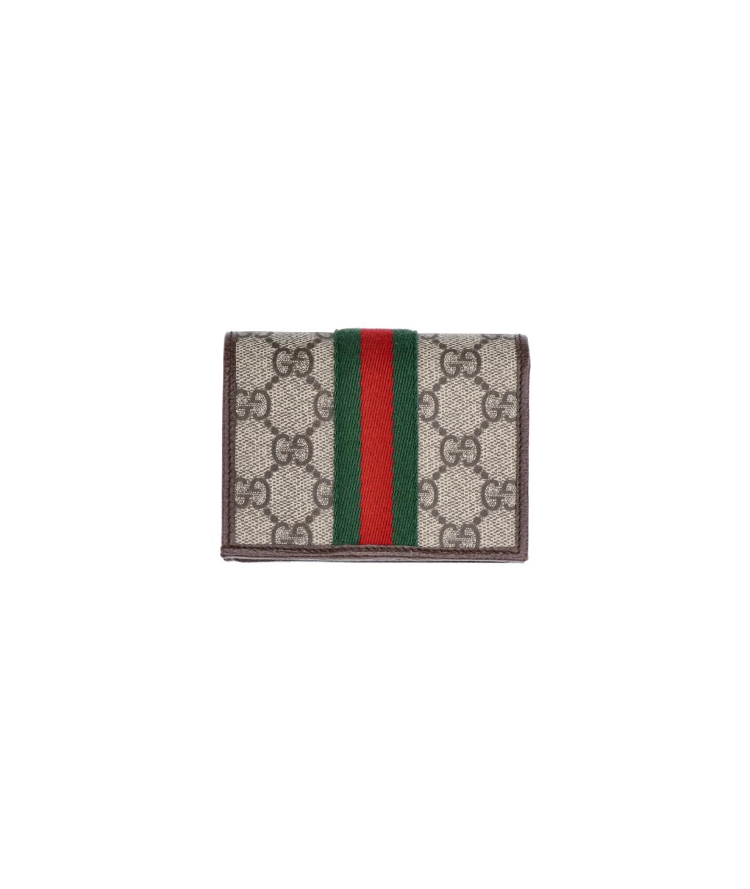 GUCCI Бежевый кошелек, фото 3