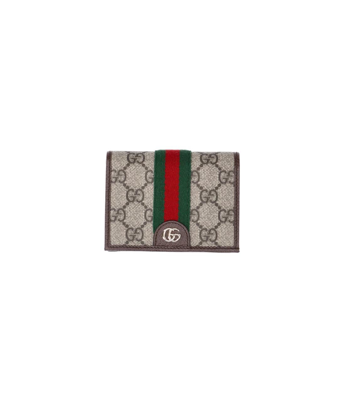 GUCCI Бежевый кошелек, фото 6