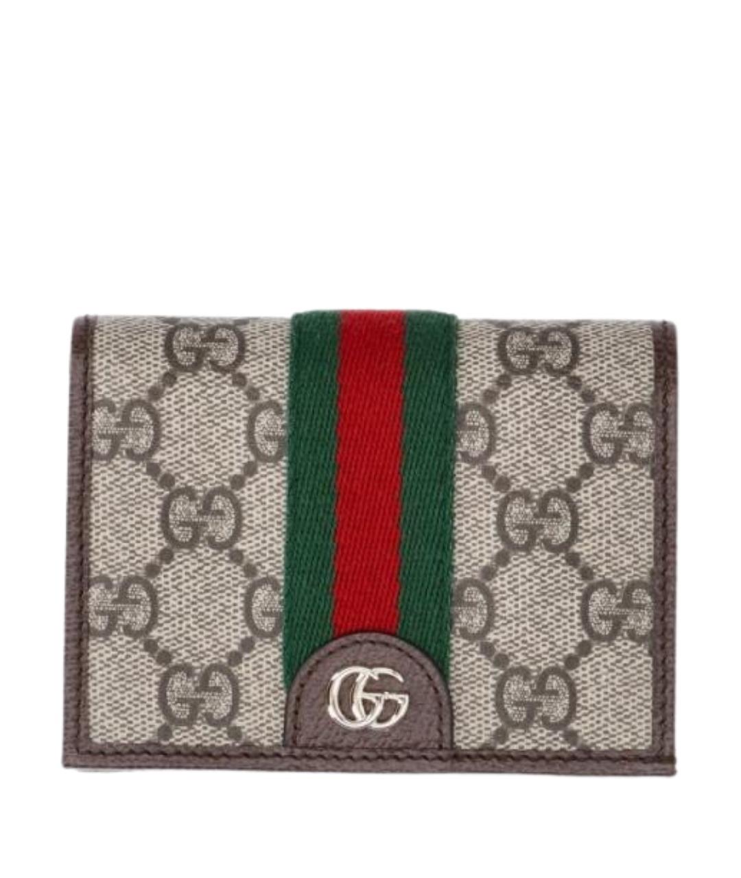 GUCCI Бежевый кошелек, фото 1