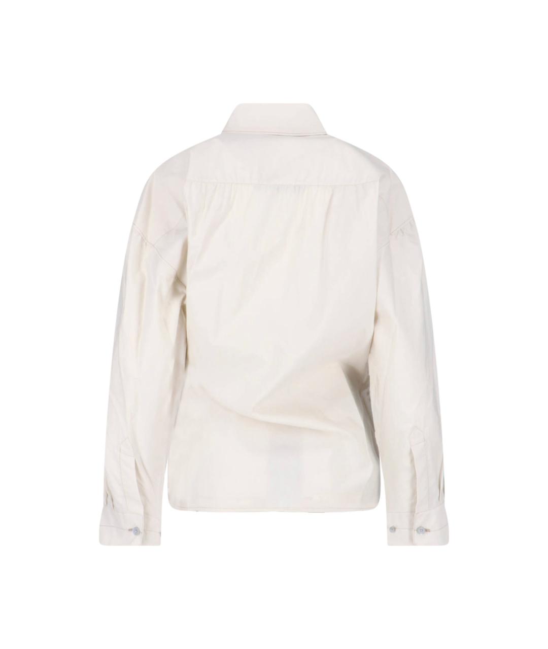 LEMAIRE Белая хлопковая рубашка, фото 2