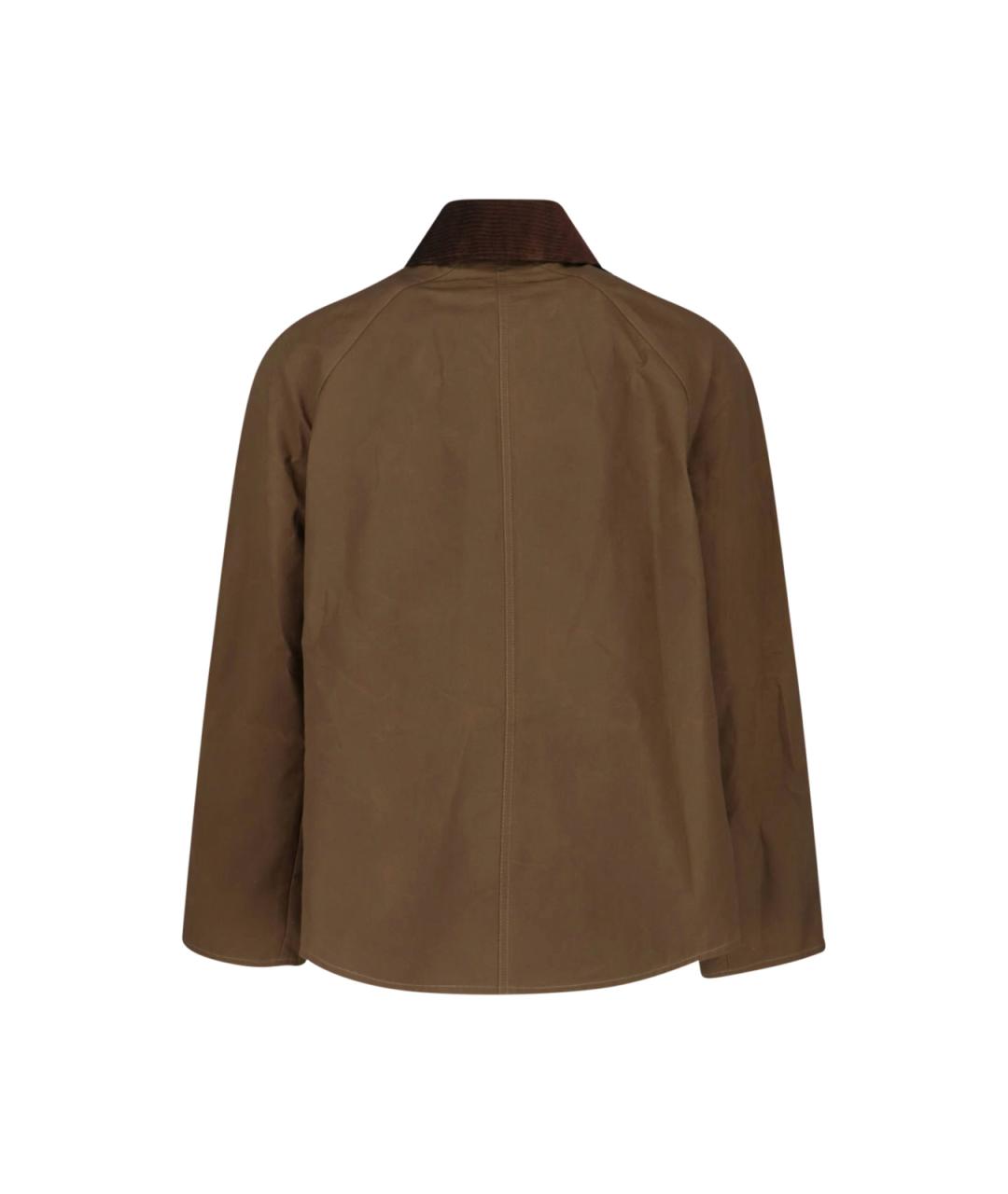 J.W.ANDERSON Коричневая хлопковая куртка, фото 2