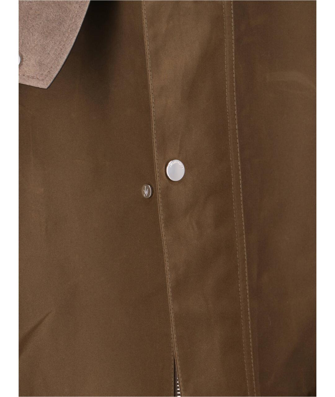 J.W.ANDERSON Коричневая хлопковая куртка, фото 5