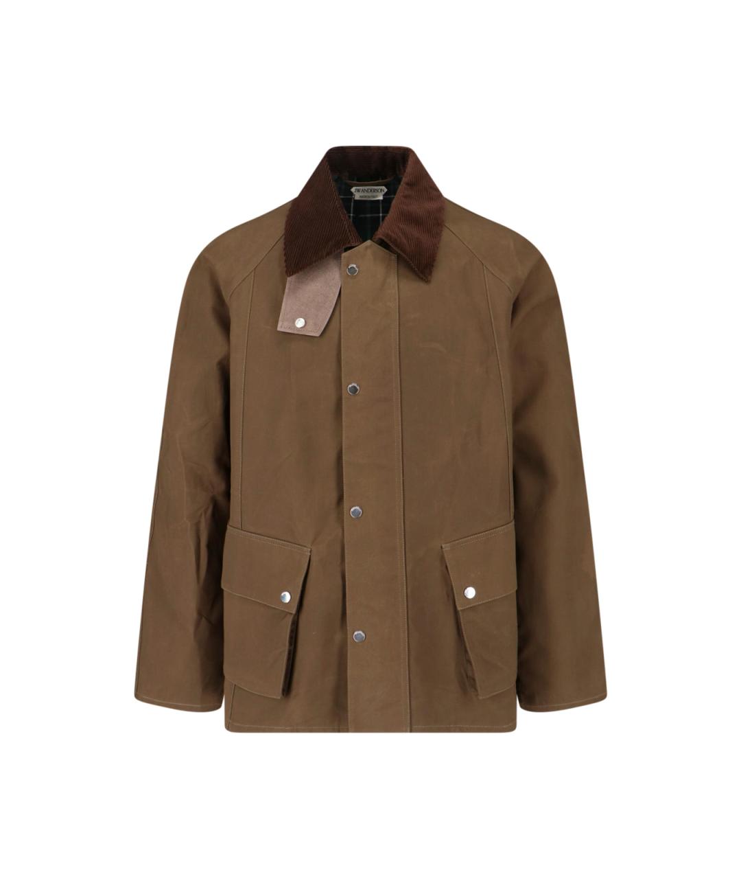 J.W.ANDERSON Коричневая хлопковая куртка, фото 1