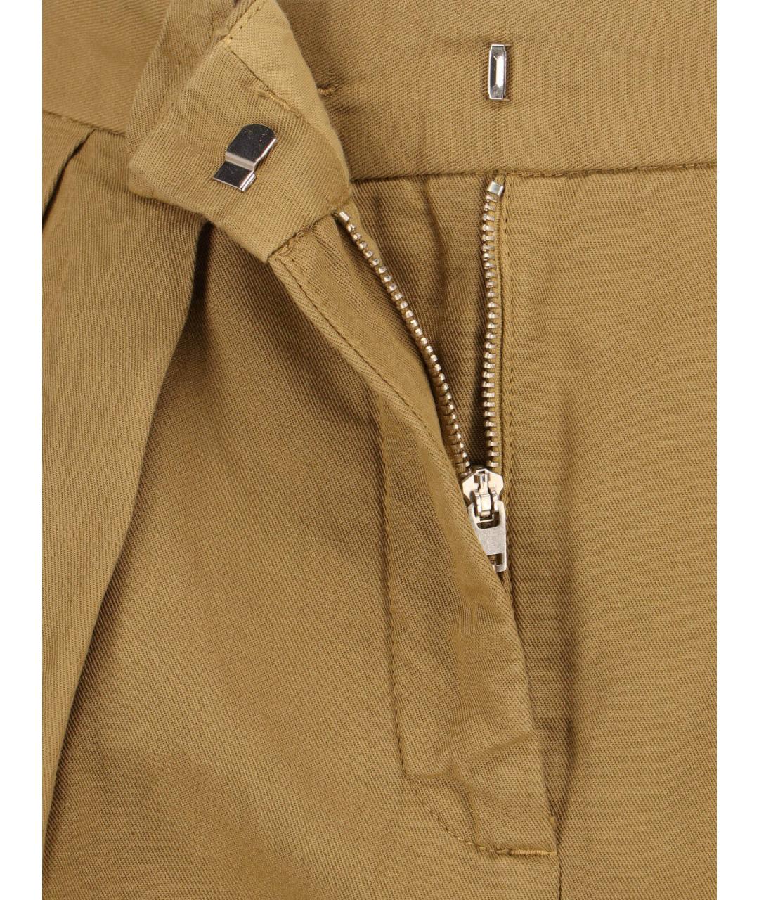 ASPESI Бежевые хлопковые шорты, фото 5