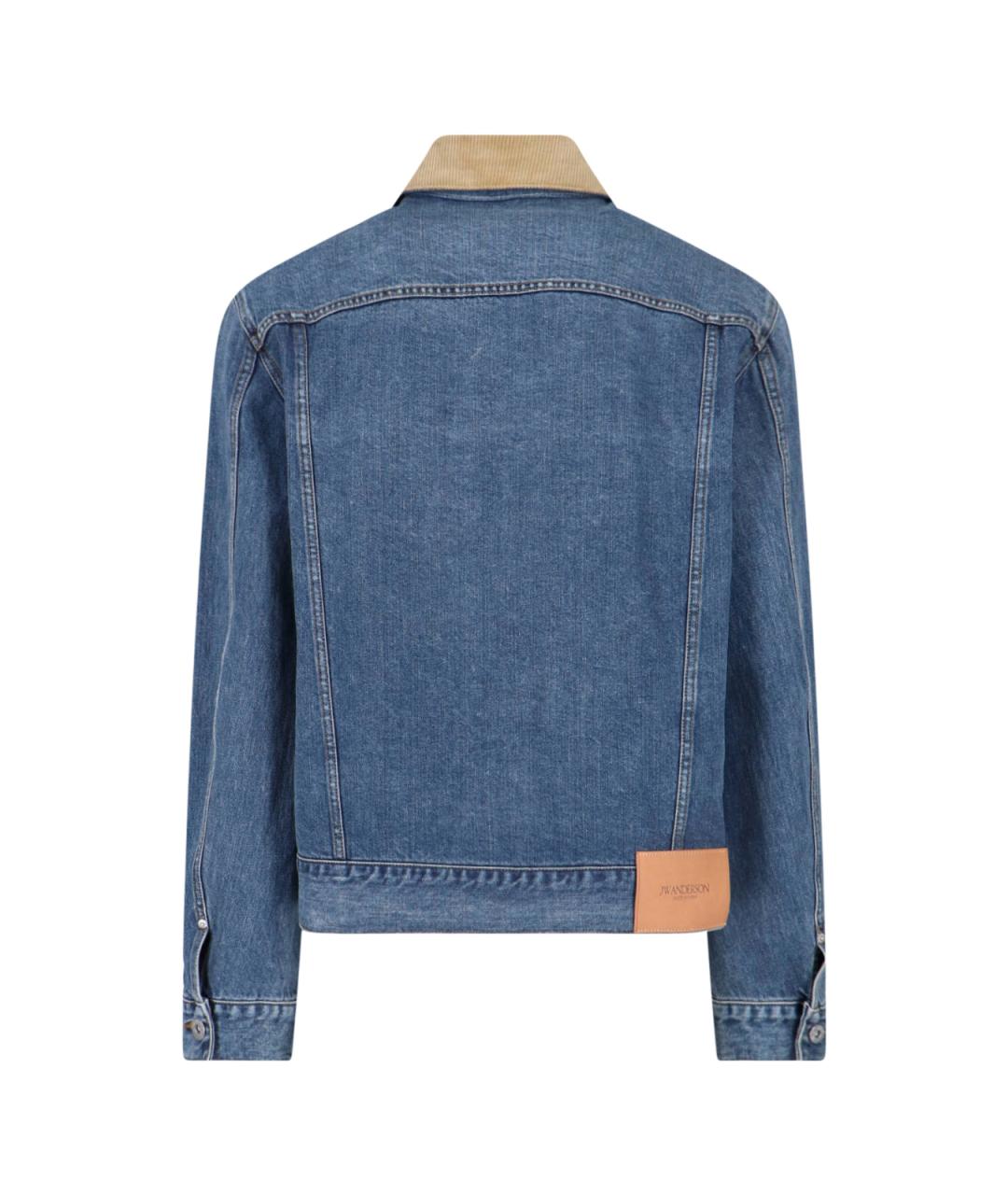 J.W.ANDERSON Синяя хлопковая куртка, фото 2