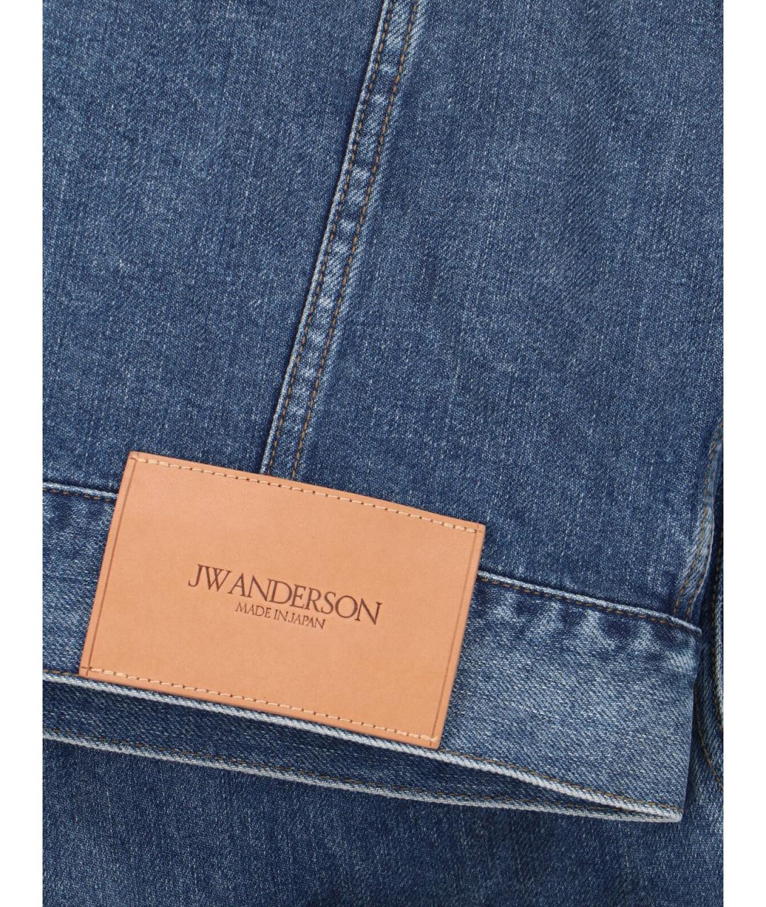 J.W.ANDERSON Синяя хлопковая куртка, фото 5