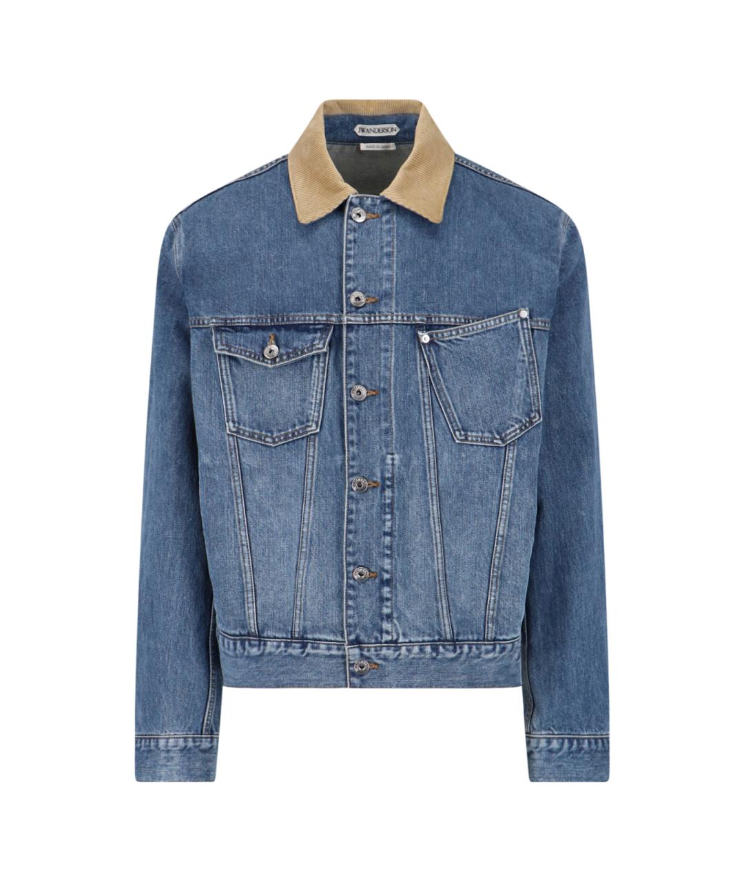 J.W.ANDERSON Синяя хлопковая куртка, фото 1