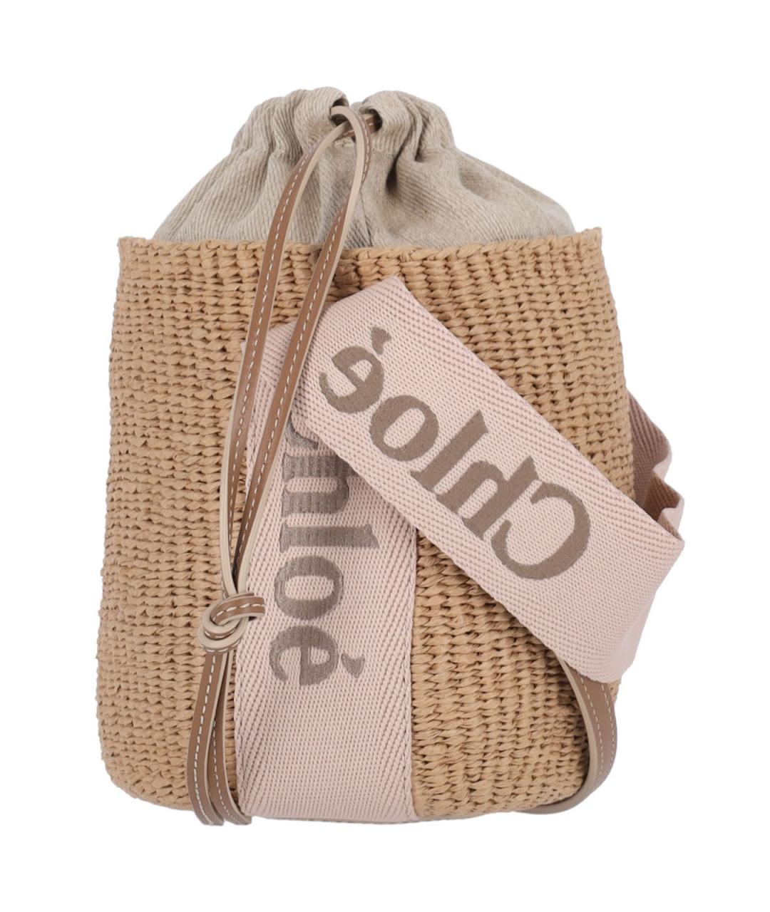 CHLOE Бежевая сумка через плечо, фото 5