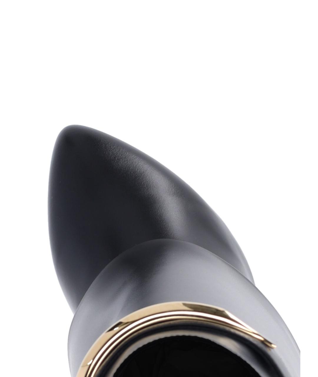 GIVENCHY Черные кожаные полусапоги, фото 5