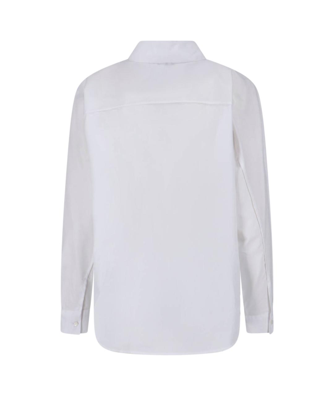 ASPESI Белая хлопковая рубашка, фото 2