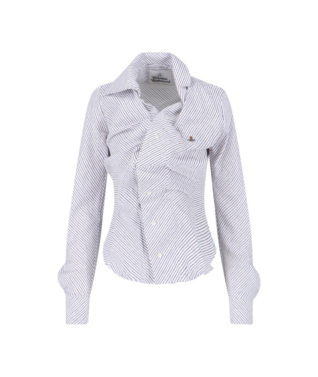 VIVIENNE WESTWOOD Мульти хлопковая рубашка, фото 1