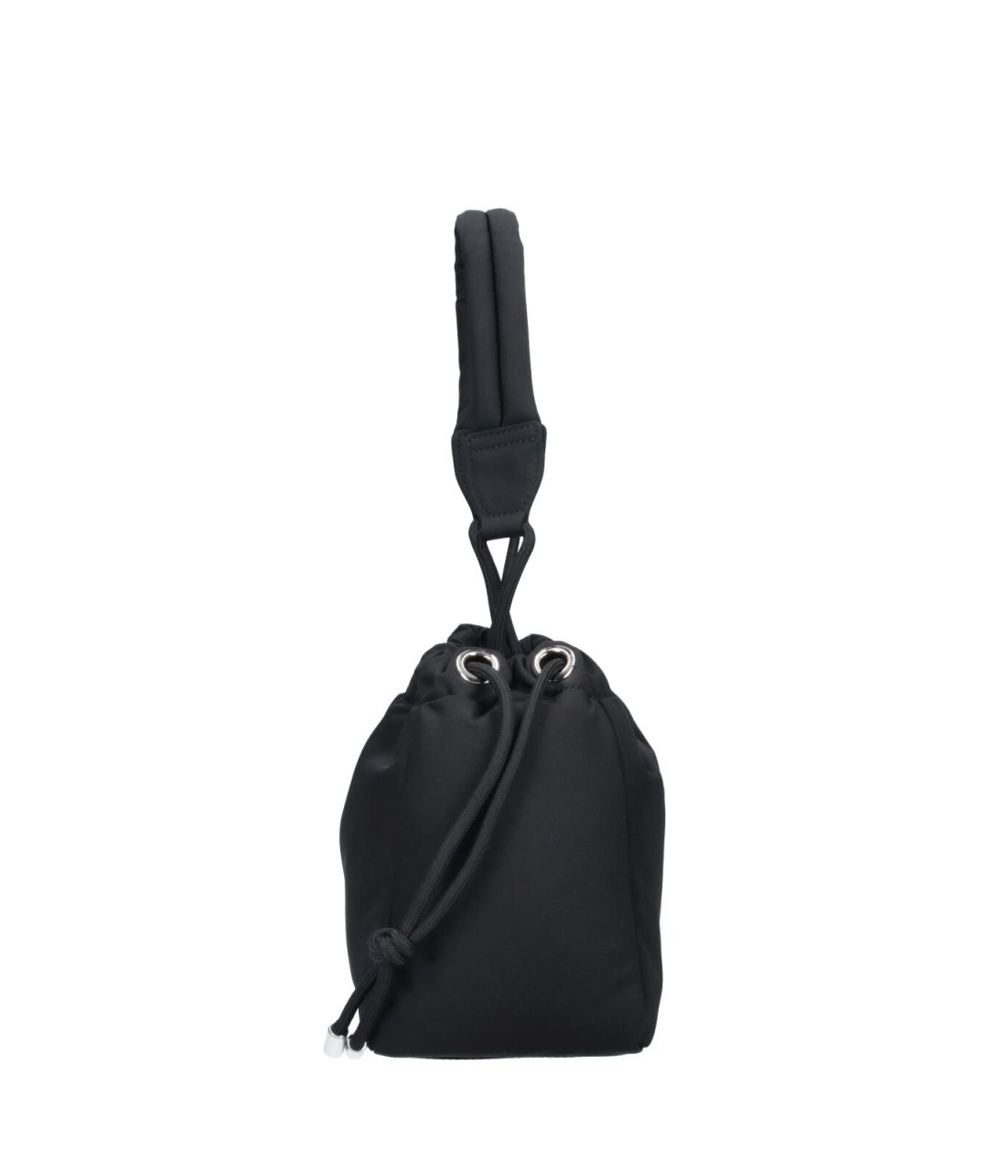 VIVIENNE WESTWOOD Черная тканевая сумка через плечо, фото 5