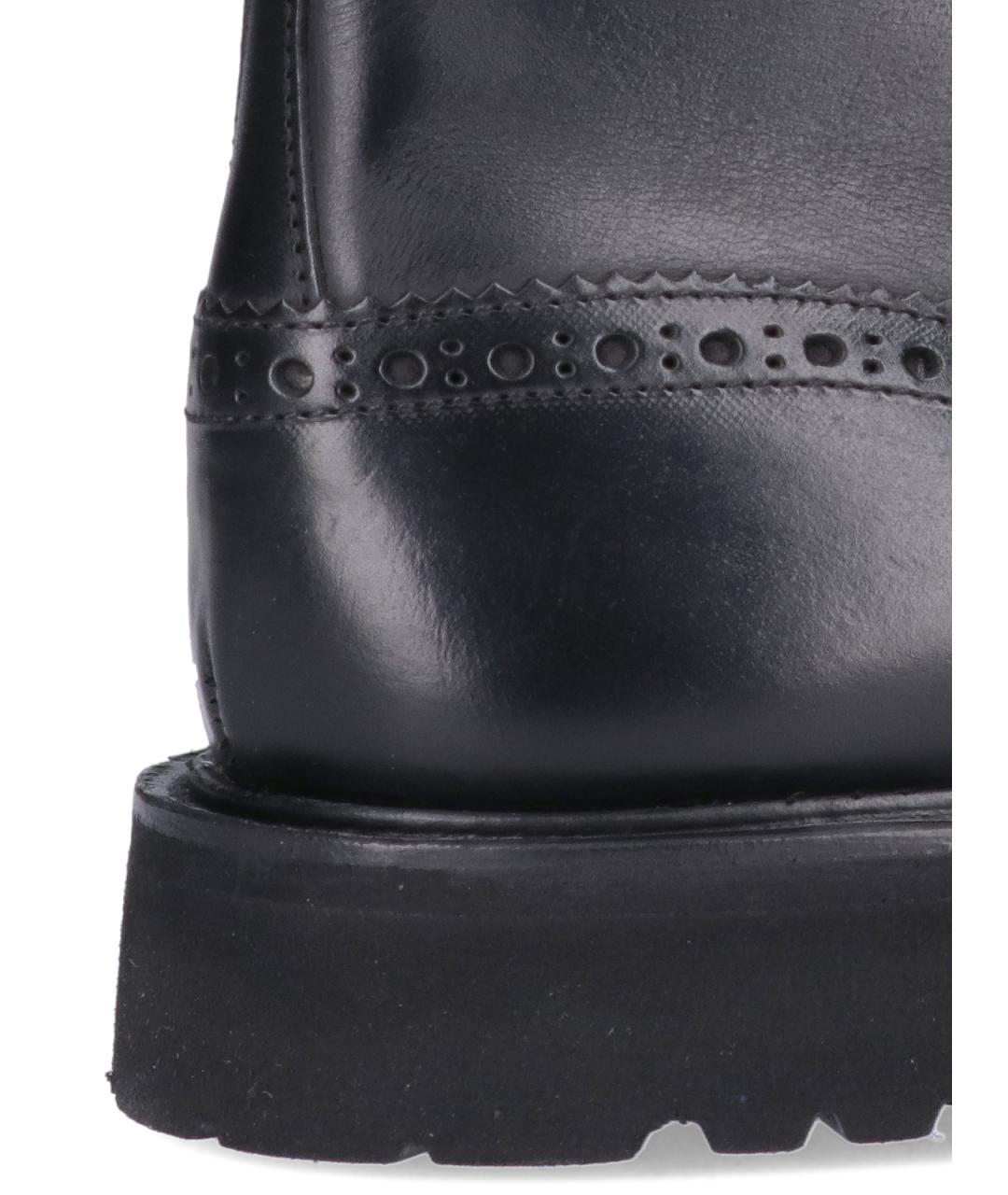 TRICKER'S Черные низкие ботинки, фото 4