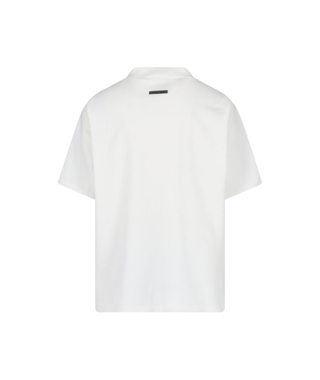 FEAR OF GOD ESSENTIALS Белая хлопковая футболка, фото 2