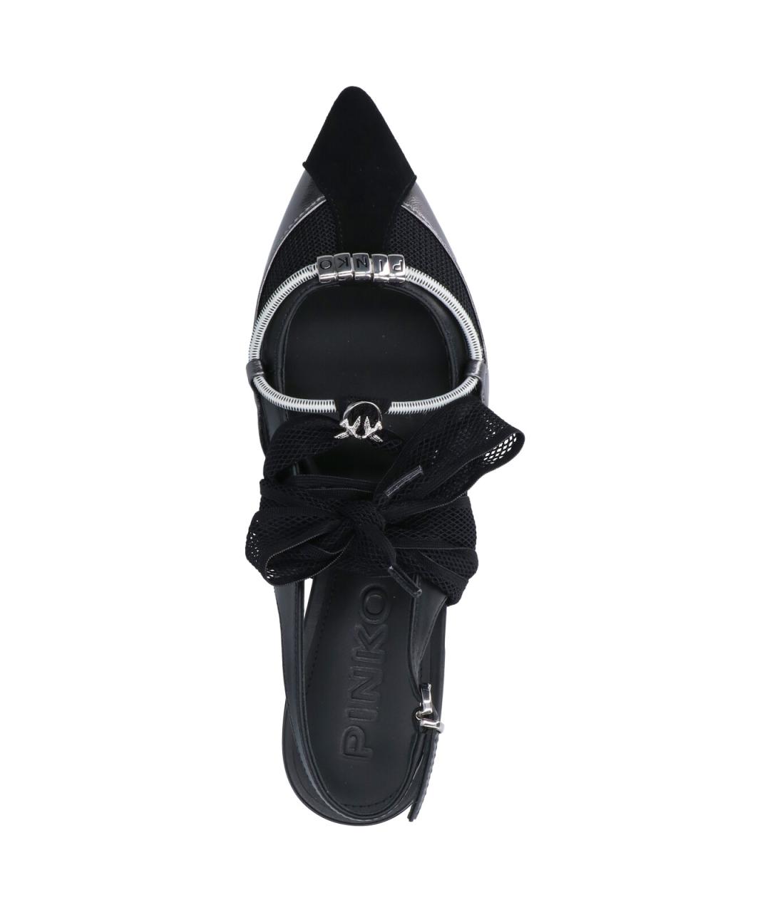 PINKO Черные балетки, фото 5