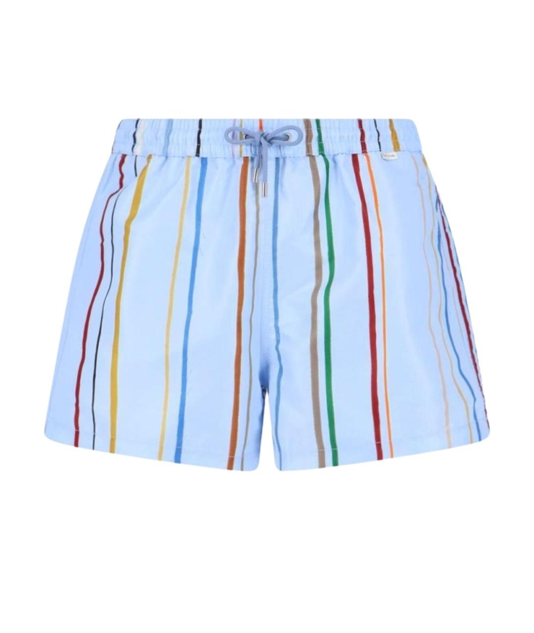 PAUL SMITH Мульти полиэстеровые шорты, фото 1