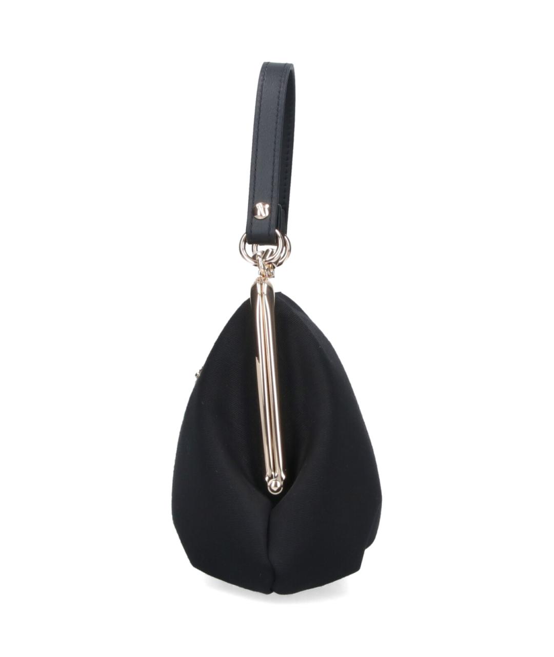 VIVIENNE WESTWOOD Черная тканевая сумка с короткими ручками, фото 5