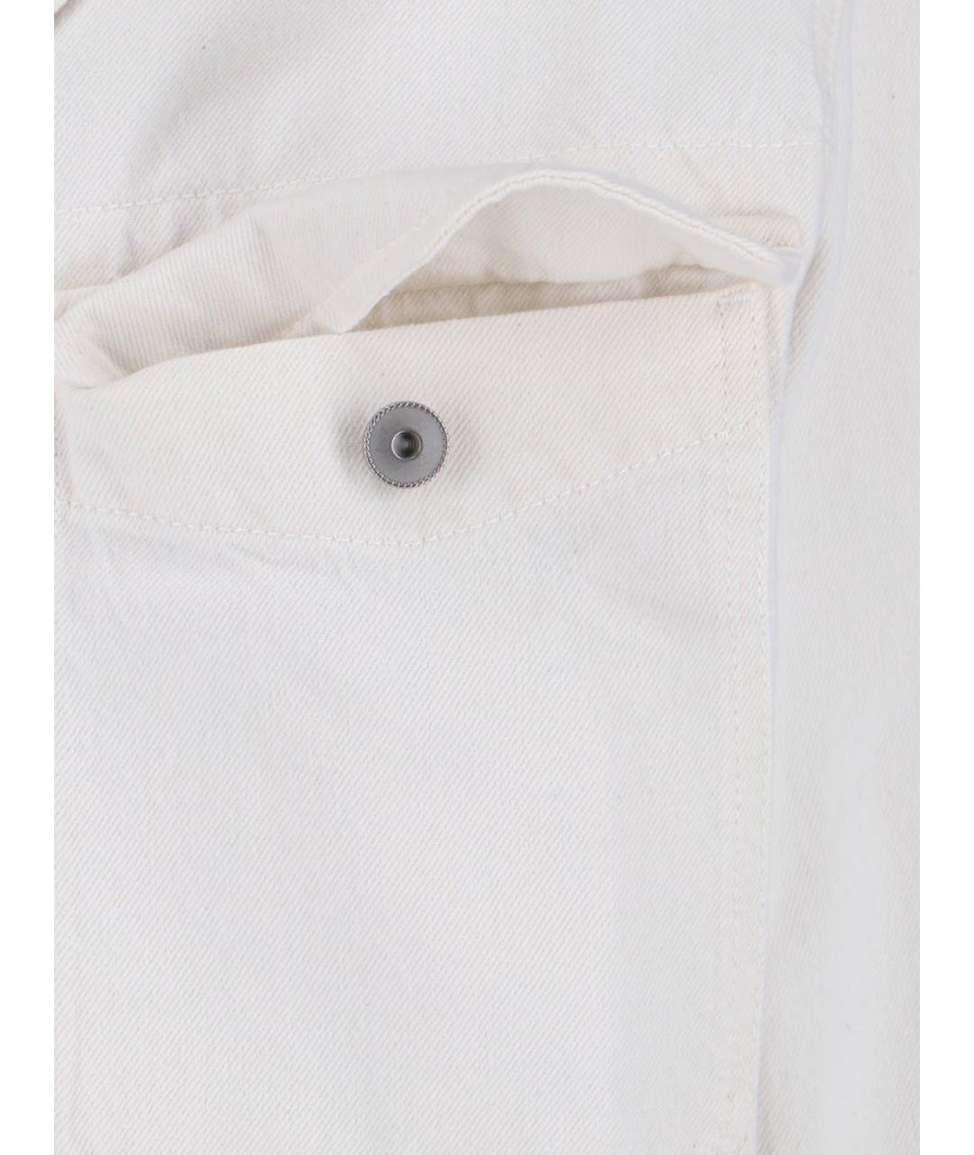 LEMAIRE Белая хлопковая куртка, фото 3