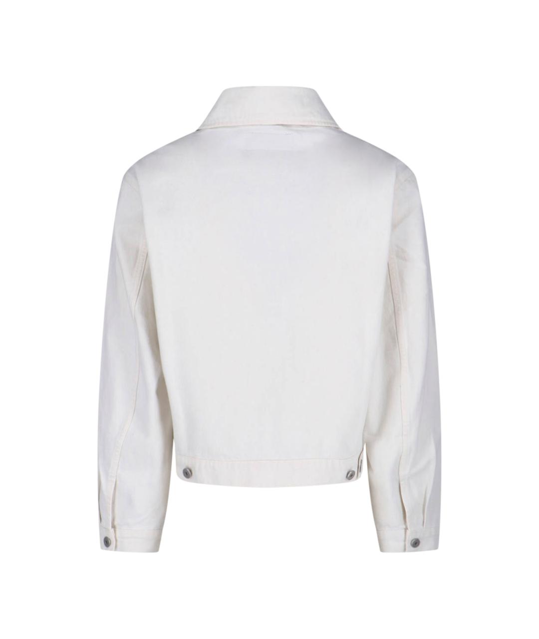 LEMAIRE Белая хлопковая куртка, фото 2