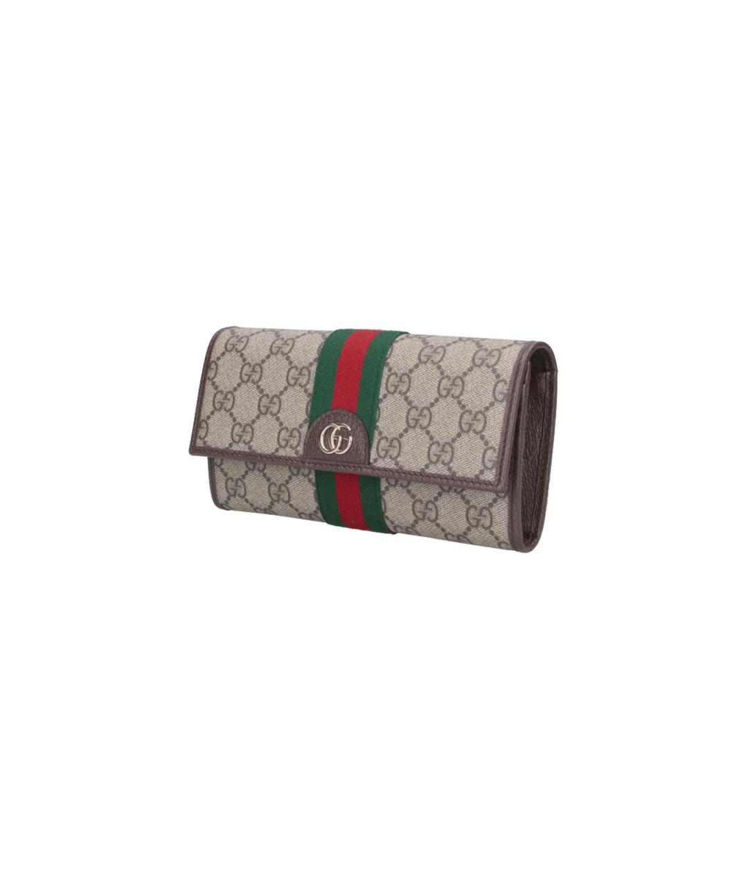 GUCCI Бежевый кошелек, фото 2