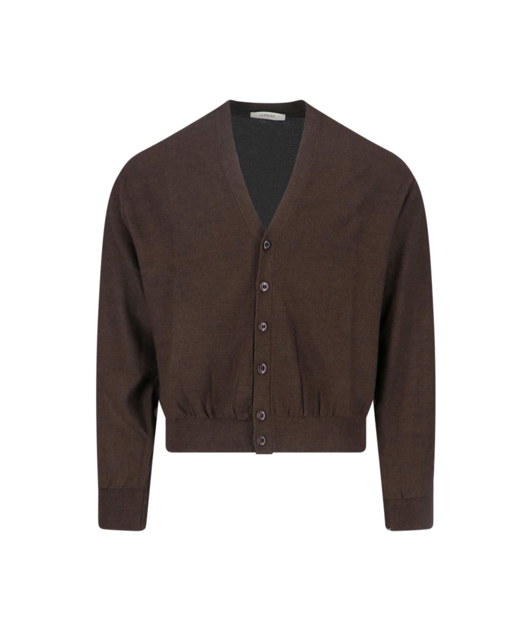LEMAIRE Коричневый кардиган, фото 1