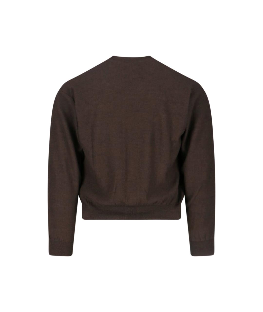 LEMAIRE Коричневый кардиган, фото 2