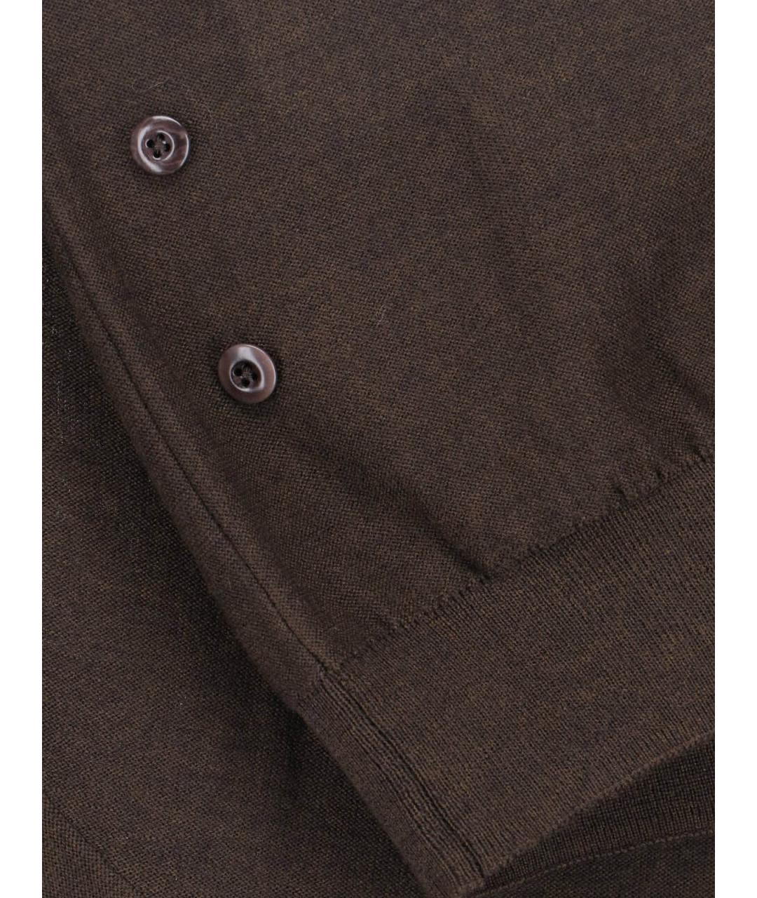 LEMAIRE Коричневый кардиган, фото 3