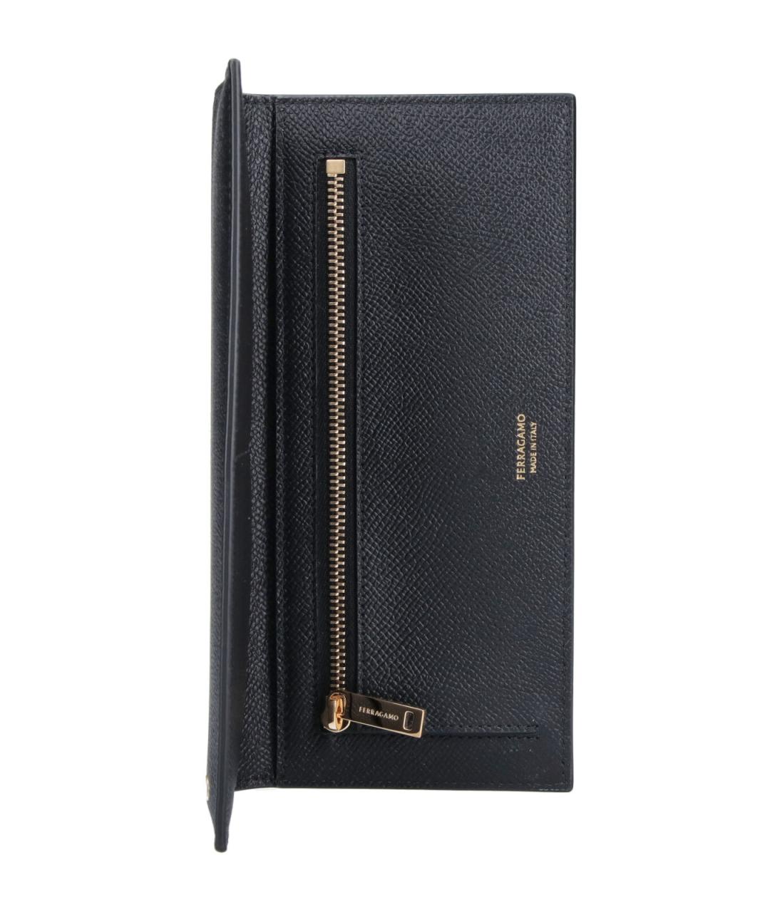 FERRAGAMO Черный кошелек, фото 4