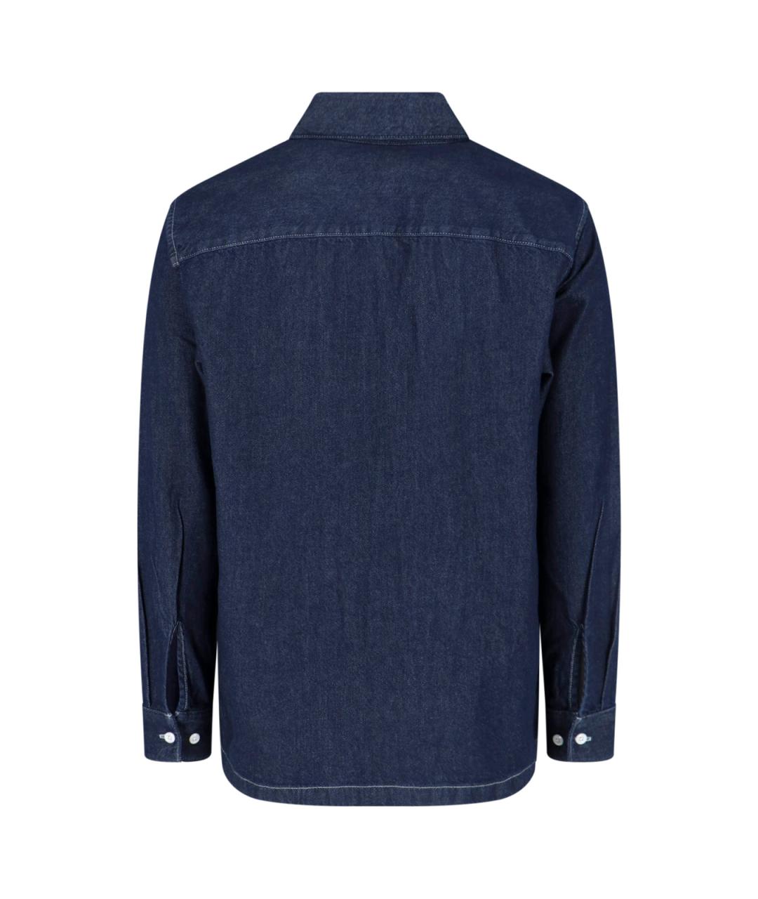 LEVI'S Синяя хлопковая кэжуал рубашка, фото 2