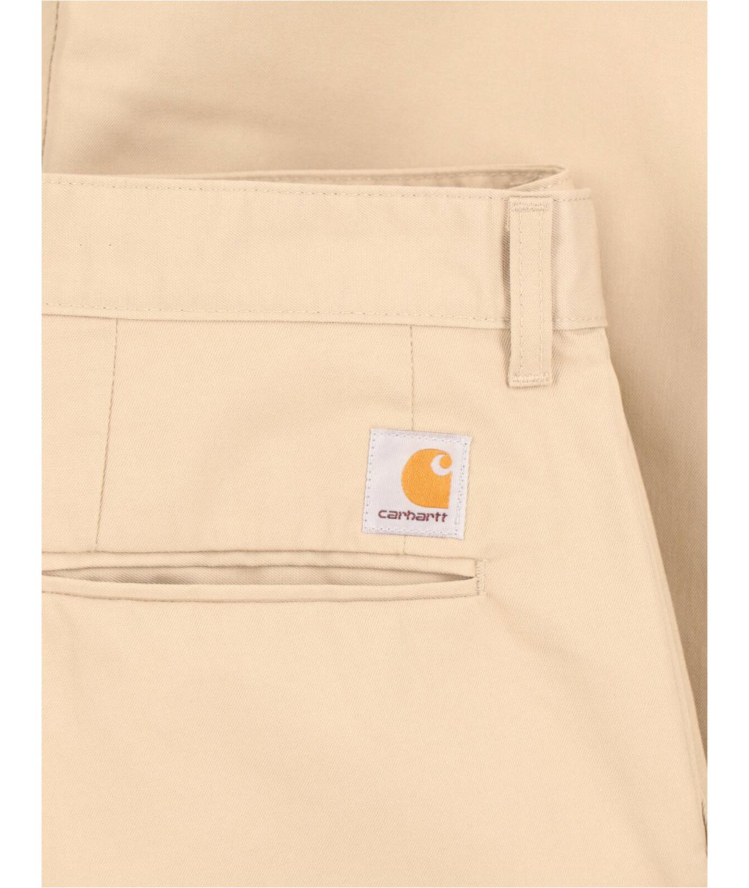 CARHARTT WIP Бежевые повседневные брюки, фото 5