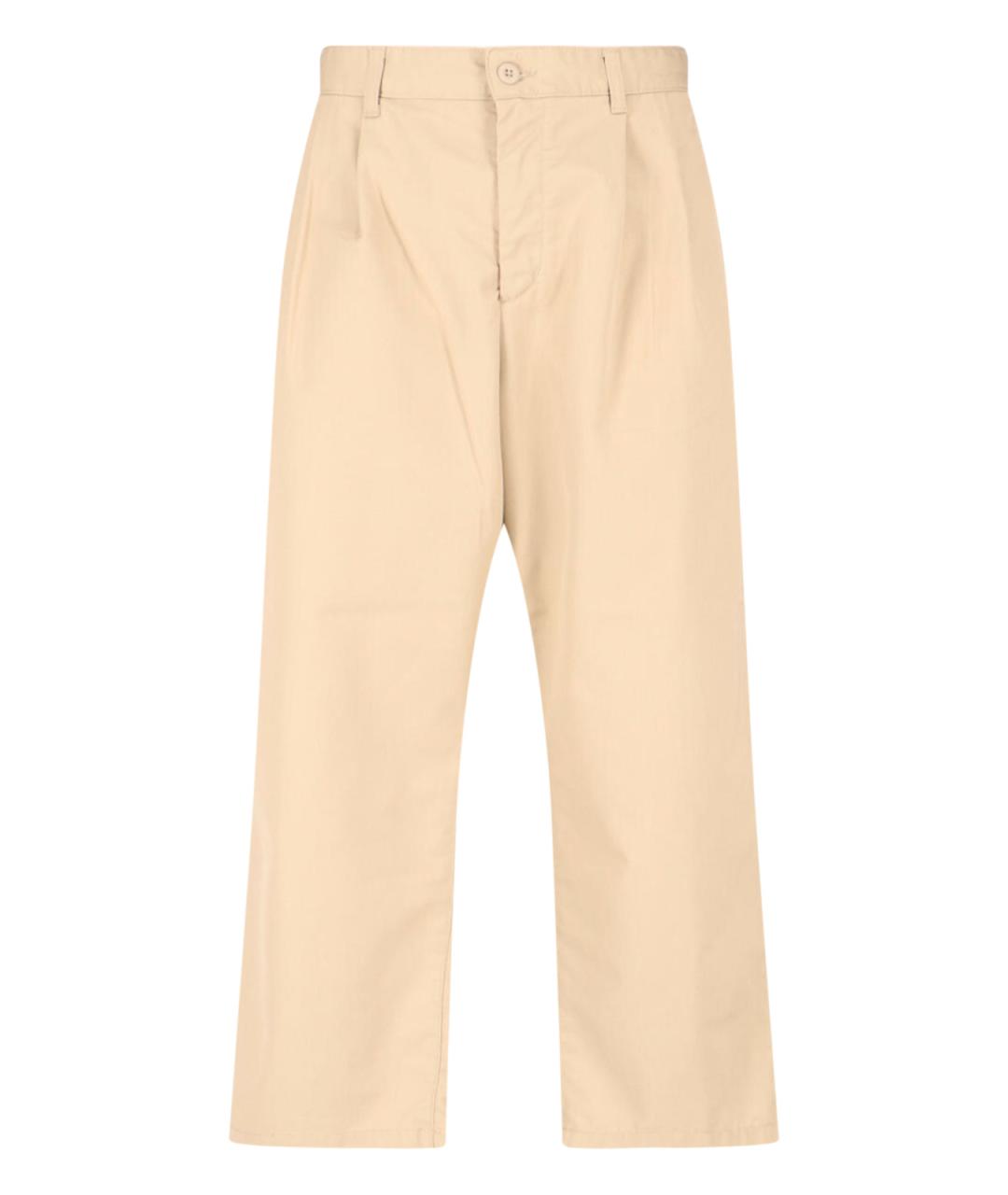 CARHARTT WIP Бежевые повседневные брюки, фото 1