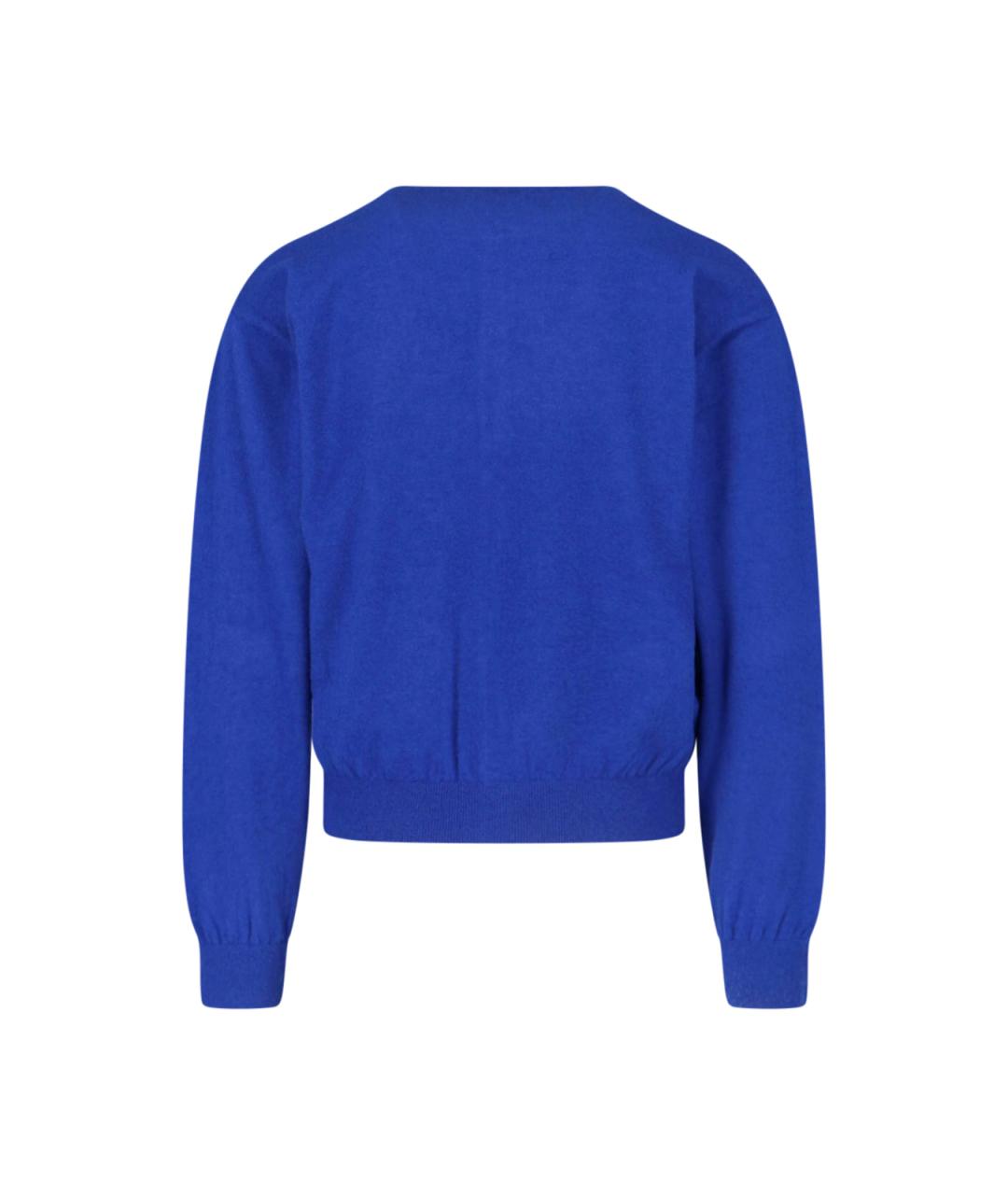 AURALEE Синий кашемировый кардиган, фото 2