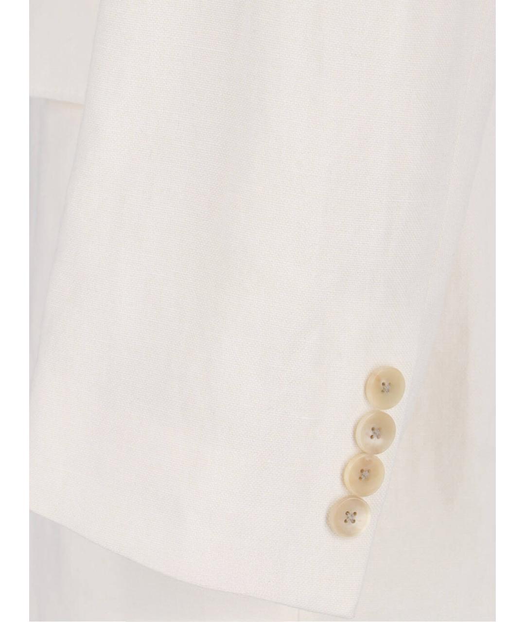 AURALEE Белый шерстяной жакет/пиджак, фото 3