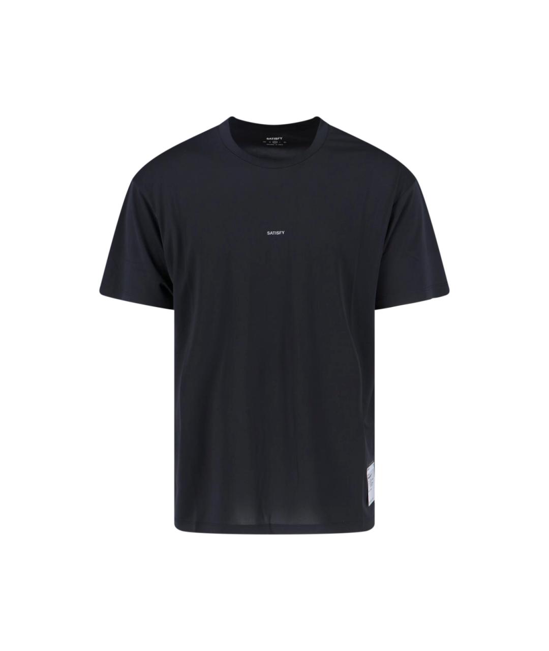 SATISFY Черная футболка, фото 4