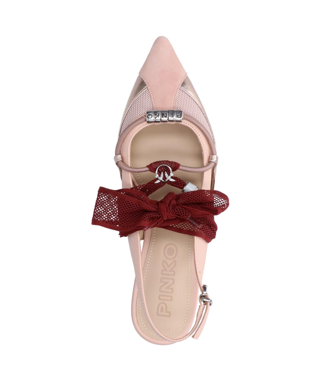 PINKO Розовые балетки, фото 5